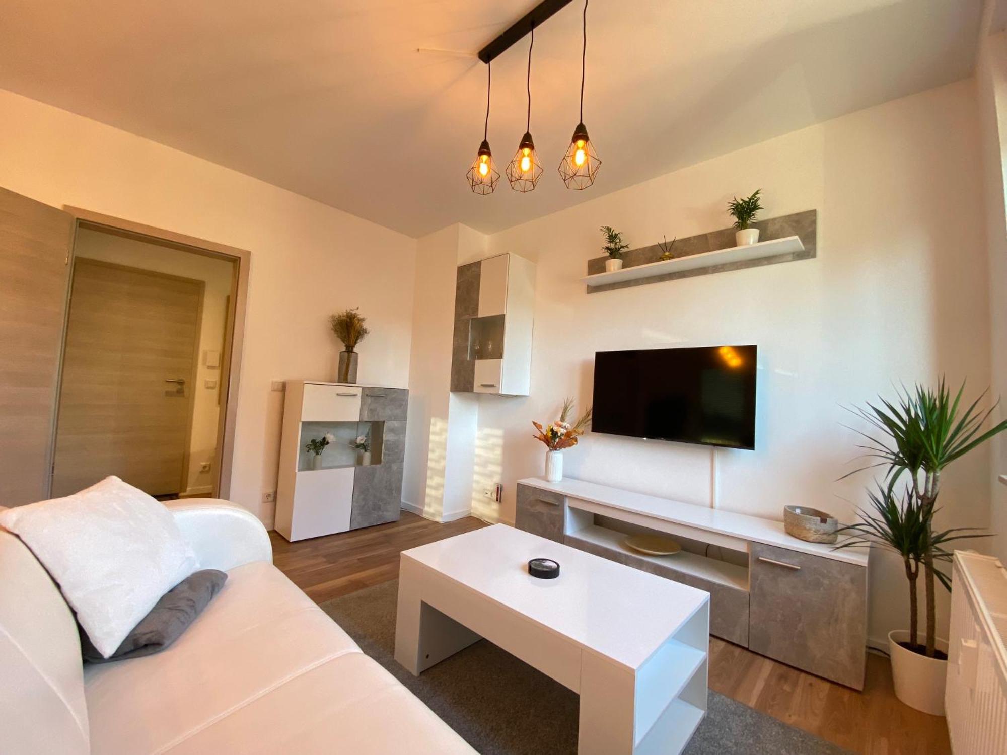 Hochwertige Ferienwohnung Mit 7Qm Balkon, Netflix, Kaffeeautomat, Rainshower Bad Zwickau Esterno foto